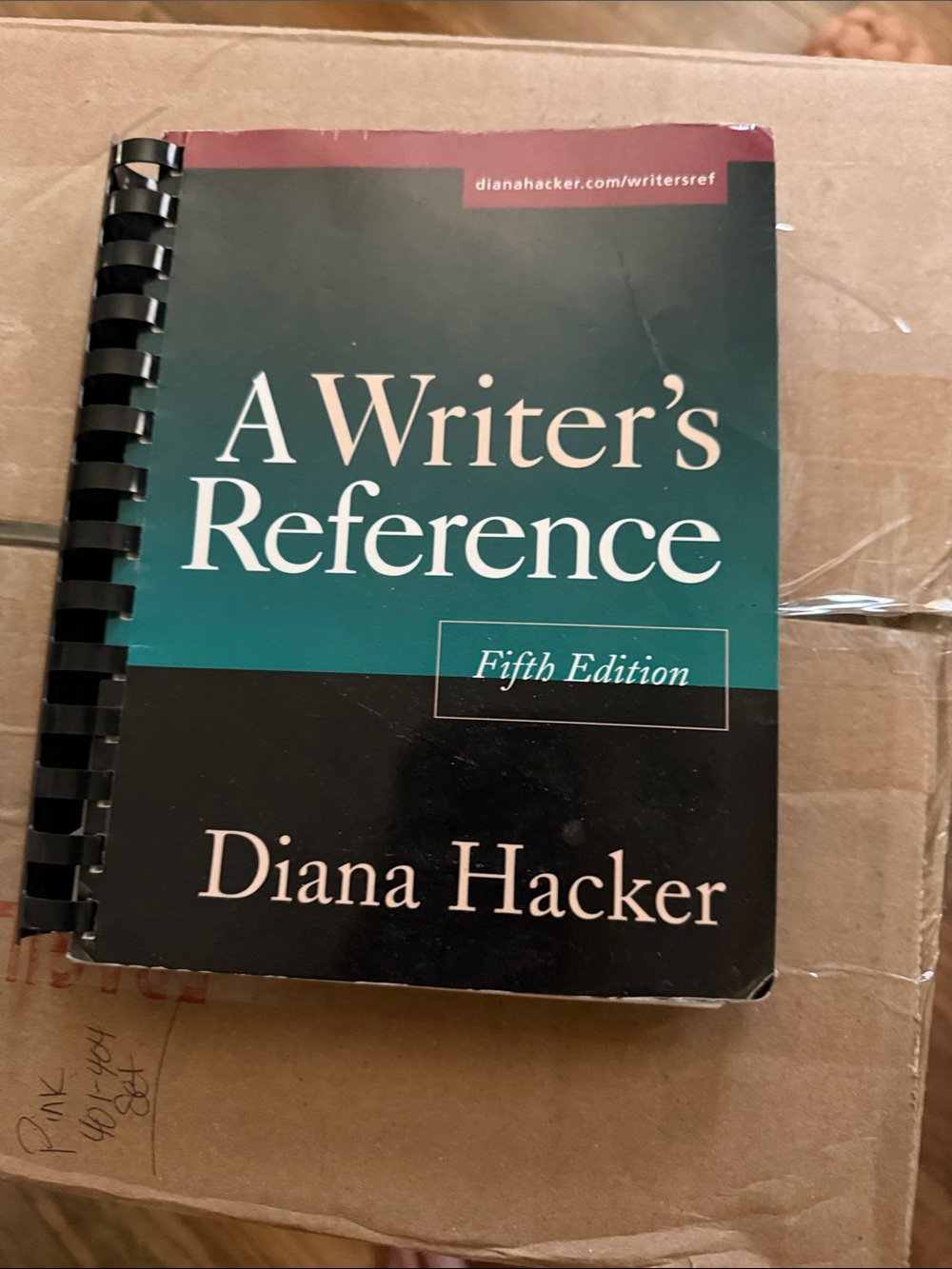 A Writer's Reference (Fifth Edition) by - Black & Teal